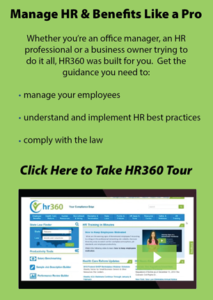 HR360's HR Library Tour - Welcome Email tour